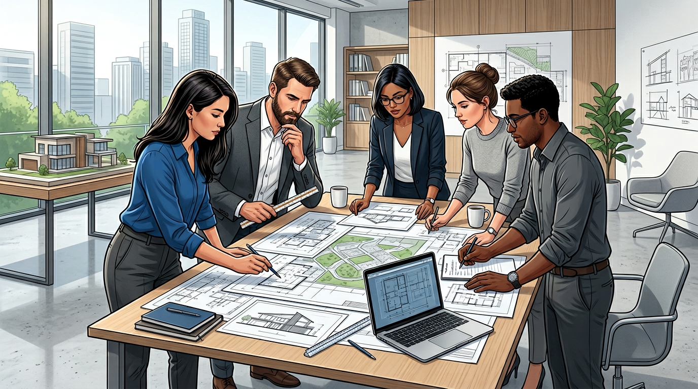 Serious purpose value illustration