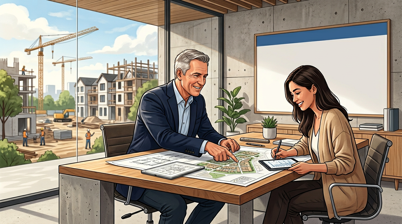 Career growth illustration